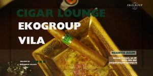 Locație shooting foto cu rafinament interbelic: Cigar Lounge la EkoGroup Vila